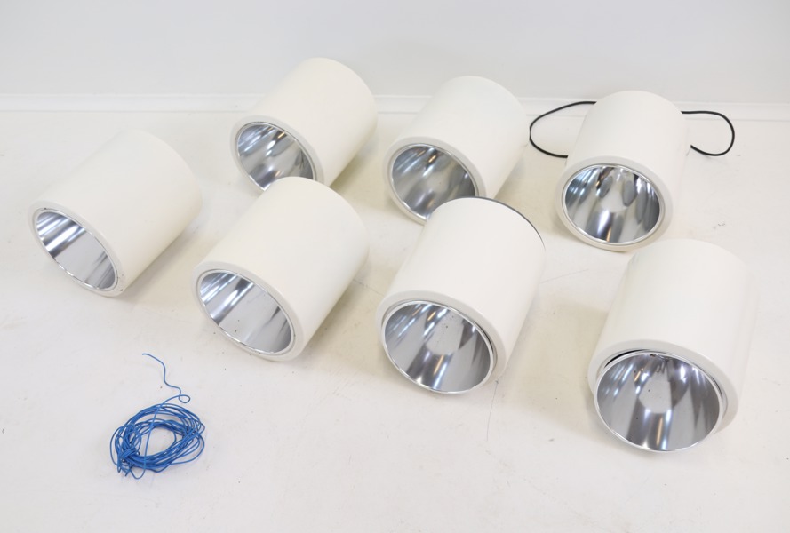 Lampor, 7 st, metall, Fagerhult.