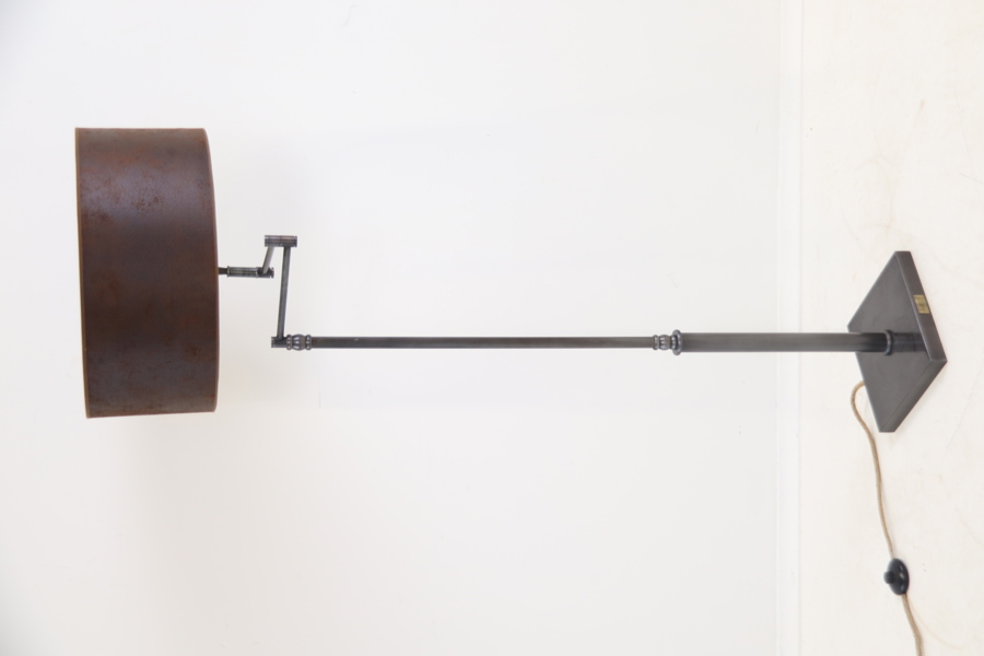 Golvlampa, justerbar, metall/textil, Artwood.