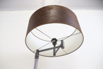 Golvlampa, justerbar, metall/textil, Artwood.