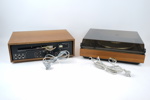 Förstärkare, Rank Arena R800, samt skivspelare, Garrard SP 25 MK IV.