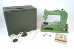 Symaskin samt fodral, Elna Grasshopper.