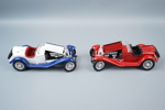 Modellbilar, 2 st, Alfa Romeo 2300 Spider (1932), 1/18, Burago.