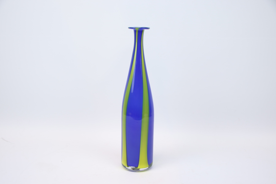 Berit Johansson, vas, glas, Sjöhyttan, signerad.