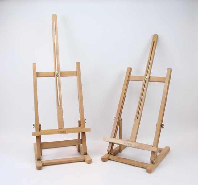 Bordsstafflier, 2 st, trä, Conda.