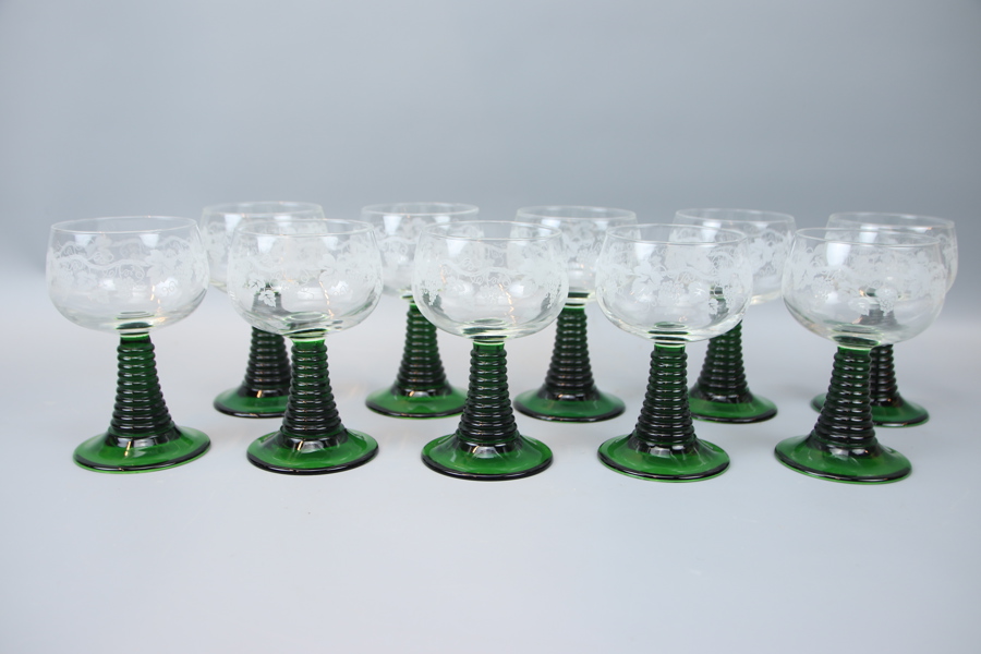 Remmare/vinglas, 10 st, Luminarc, Frankrike.