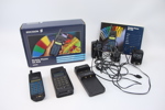 Mobiltelefoner, 2 st, Ericsson GA628 och GH198, samt tillbehör.