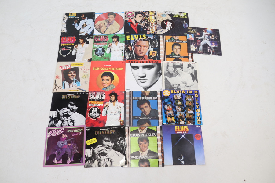 Elvis Presley, LP-skivor, 21 st.