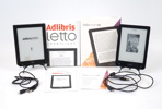 E-bokläsare, 2 st,  Adlibris Letto Frontlight och Kobo Clara HD.