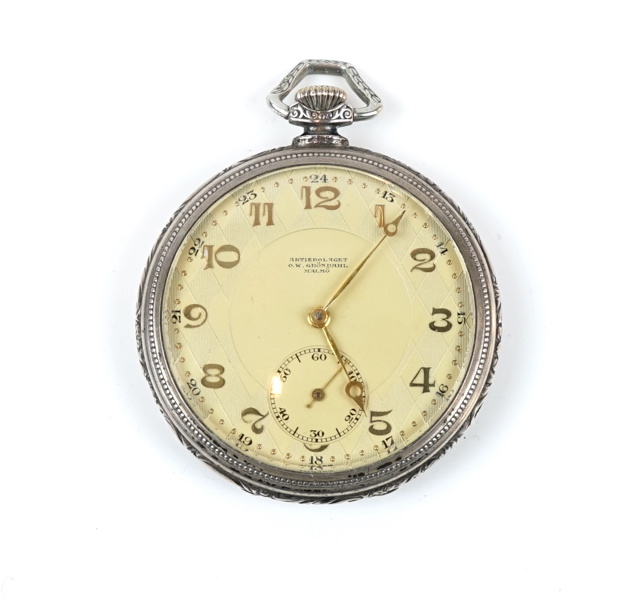 Fickur, silver 800, Aktiebolaget O.W. Gröndahl, Malmö.