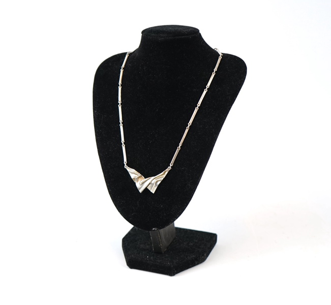 Björn Weckström, halskedja med hänge, sterling silver 925, Lapponia.