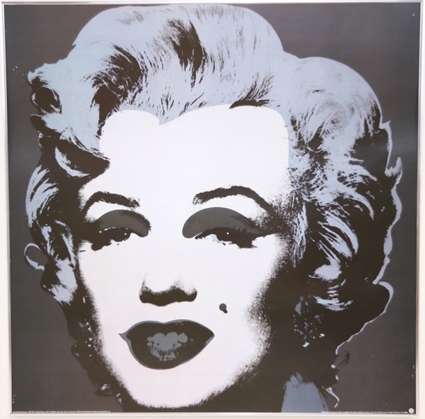 "Marilyn Monroe", poster, The Andy Warhol Foundation For Visual Arts Inc.