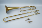 Trombon, "Oxford", Boosey & Hawkes, samt tillbehör och fodral.