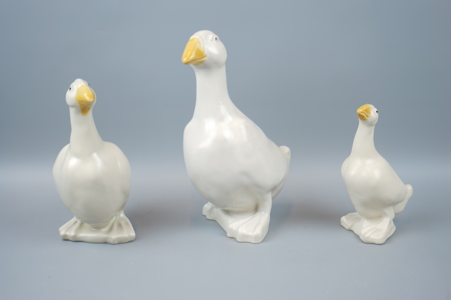 Sparbössor, 3 st, keramik, Höganäs Keramik för Sparbanken Skåne.