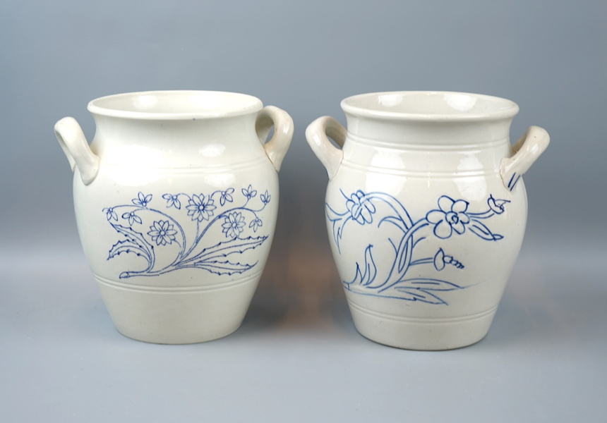 Krus, 2 st, keramik, bl.a Gustavsberg.