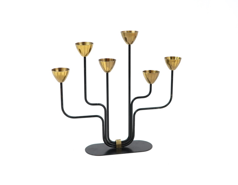 Gunnar Ander, kandelaber, Ystad-Metall.