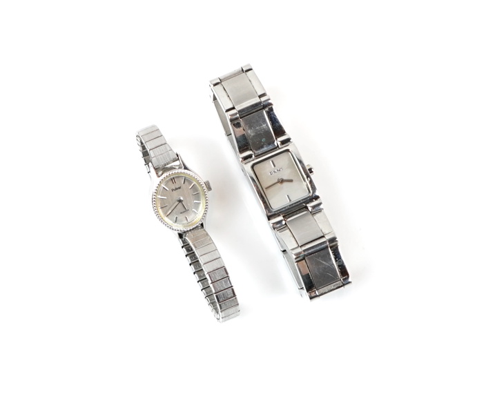 Armbandsur, 2 st, Pulsar och DKNY.
