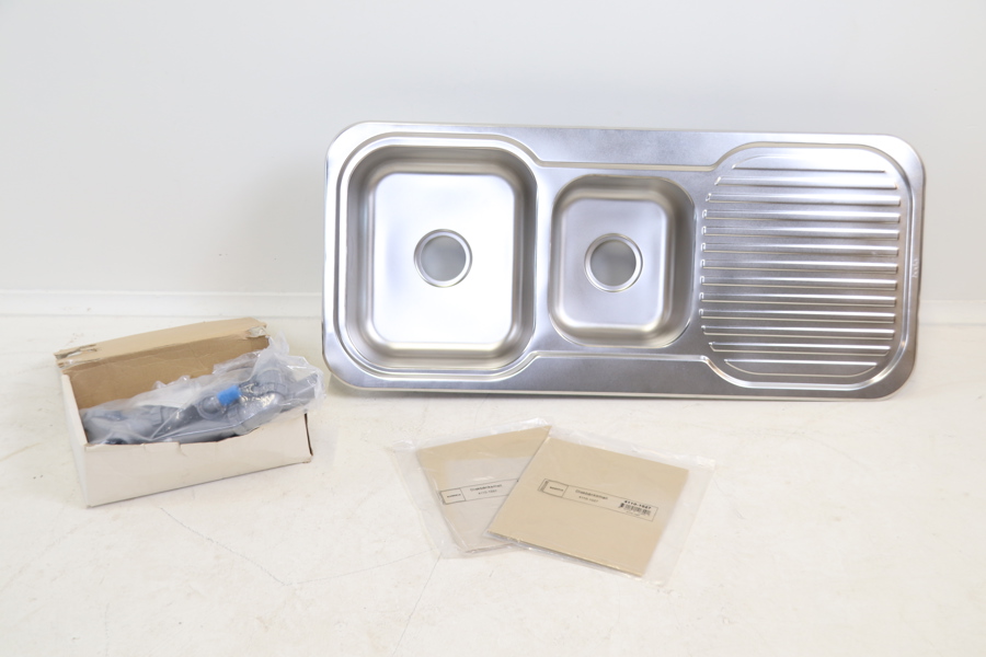 Diskbänk, metall, Epoq, samt tillbehör.