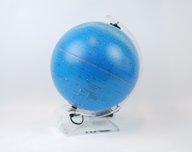 Himmelsglob med belysning, Scan-Globe A/S, Köpenhamn, Danmark.