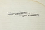 Bok, Svenska Gods och Gårdar, del IV, Malmöhus län Södra Delen, Uddevalla, Bohusläningens tryckeri och bokbinderi, 1944.