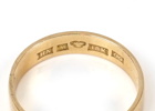 Ring, 18k guld, 1964.