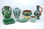Vaser m.m, 9 st,  keramik.
