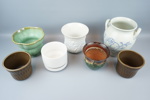 Krukor, 7 st, keramik, bl.a Upsala-Ekeby.