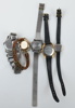 Armbandsur, 5 st, bl.a Certina och Timex.