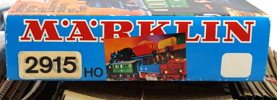 Märklin, tåg, tågbana, hus m.m, ett parti.
