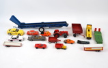 Leksaksfordon, ett parti, bl.a Corgi och Matchbox.