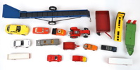 Leksaksfordon, ett parti, bl.a Corgi och Matchbox.