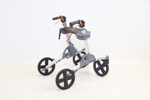 Rollator, höj/sänkbara handtag, hopfällbar, metall/plast, Eurovema Mobility AB.