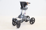 Rollator, höj/sänkbara handtag, hopfällbar, metall/plast, Eurovema Mobility AB.