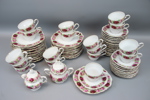 Kaffeservis, 45 delar, porslin, Bavaria.