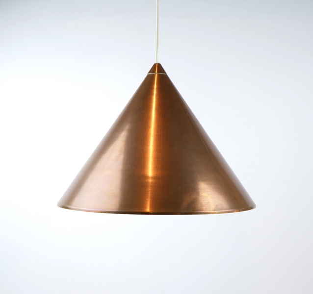 Taklampa, koppar.