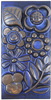 Berit Ternell, väggrelief, keramik, ''Fleur'', Upsala-Ekeby.