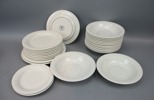Servisdelar, 48 delar, porslin, bl.a Bing & Gröndahl och Villeroy & Boch.