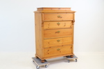 Byrå, 5 lådor, furu, J.B Nilsson.