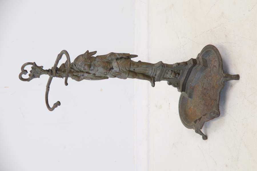 Paraplyställ, gjutjärn.