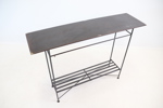 Pelle Lundin, konsolbord, metall, Pelle Lundin Design.