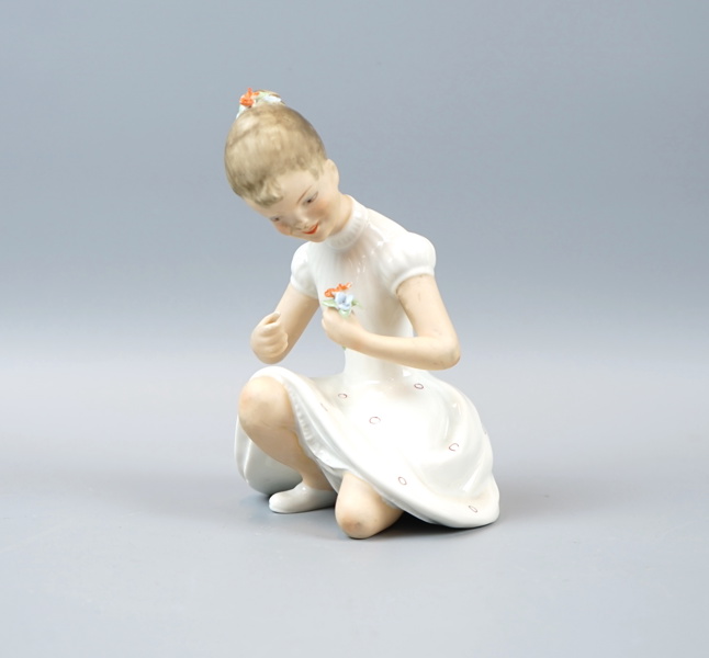 Figurin, porslin, Wallendorf, Tyskland.