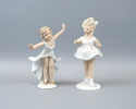 Figuriner, 2 st, porslin, Wallendorf.