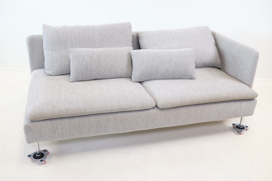 Soffa, textil/metall, "Söderhamn", IKEA.