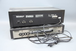 Luxman, förstärkare och kassettbandspelare.