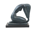 Jean-Pierre Renard, skulptur, keramik, signerad, 1985, Austin Sculpture.