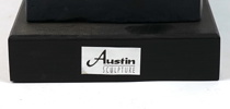 Jean-Pierre Renard, skulptur, keramik, signerad, 1985, Austin Sculpture.