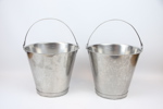 Hinkar, 2 st, 14 liter, metall.