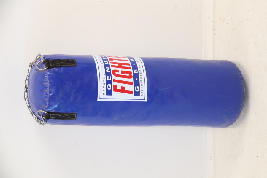 Boxingssäck, plast/metall, Fighter.