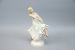 Figurin, porslin, Carl Schneiders, Erben/Gräfenthal, art deco.
