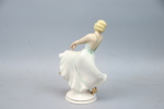 Figurin, porslin, Carl Schneiders, Erben/Gräfenthal, art deco.