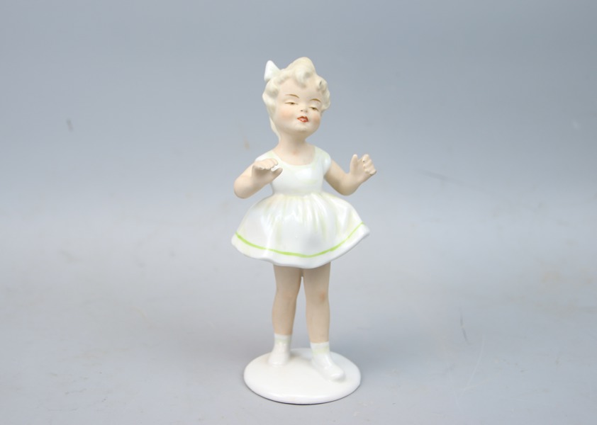 Figurin, porslin, Wallendorf.